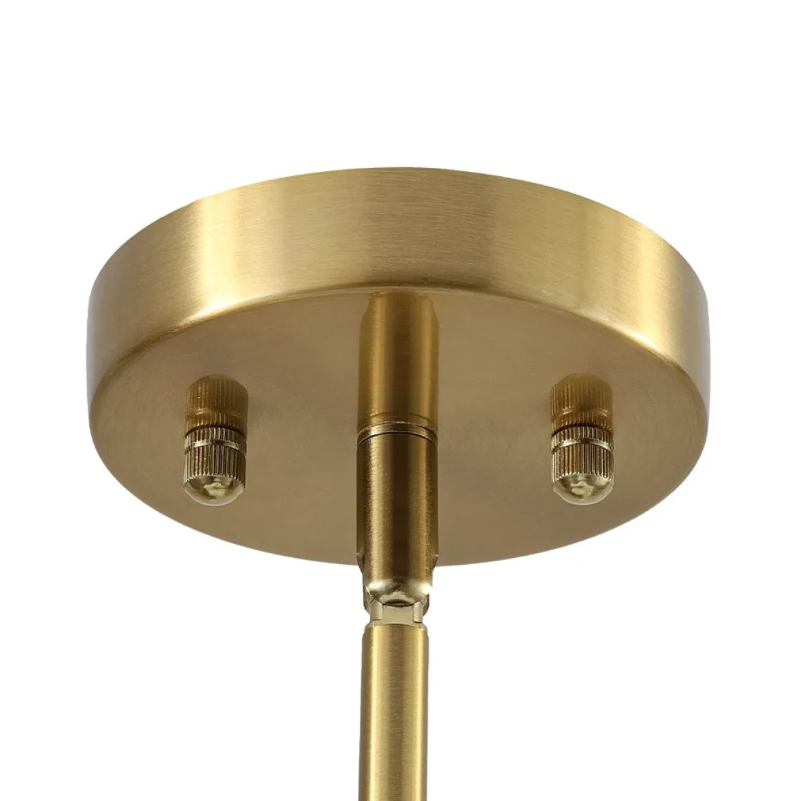 Bloom Brass Cluster Opal Glass Globe Bubble Chandelier