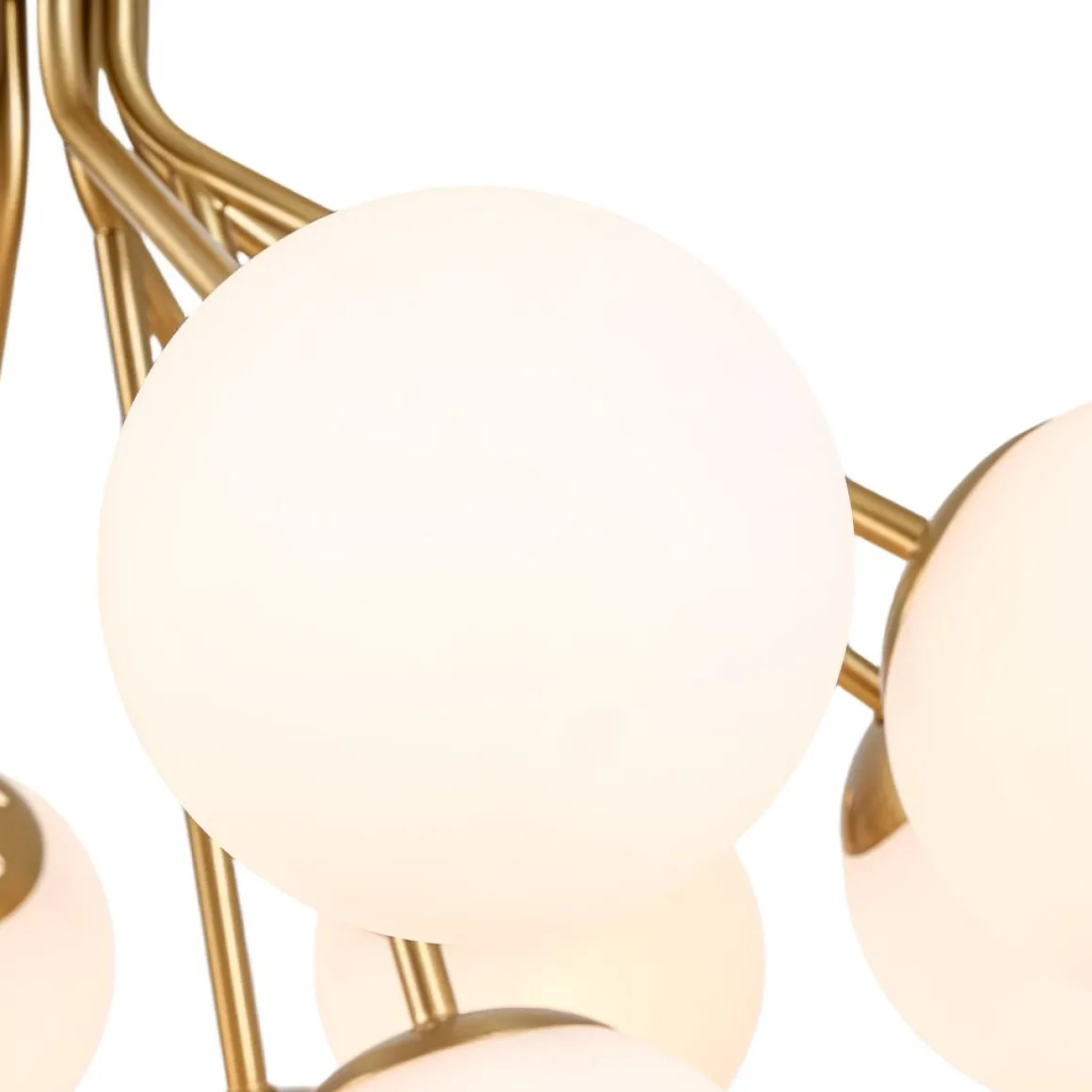 Bouquet Tiered Sputnik Pendant Frosted Glass Bubble Chandelier
