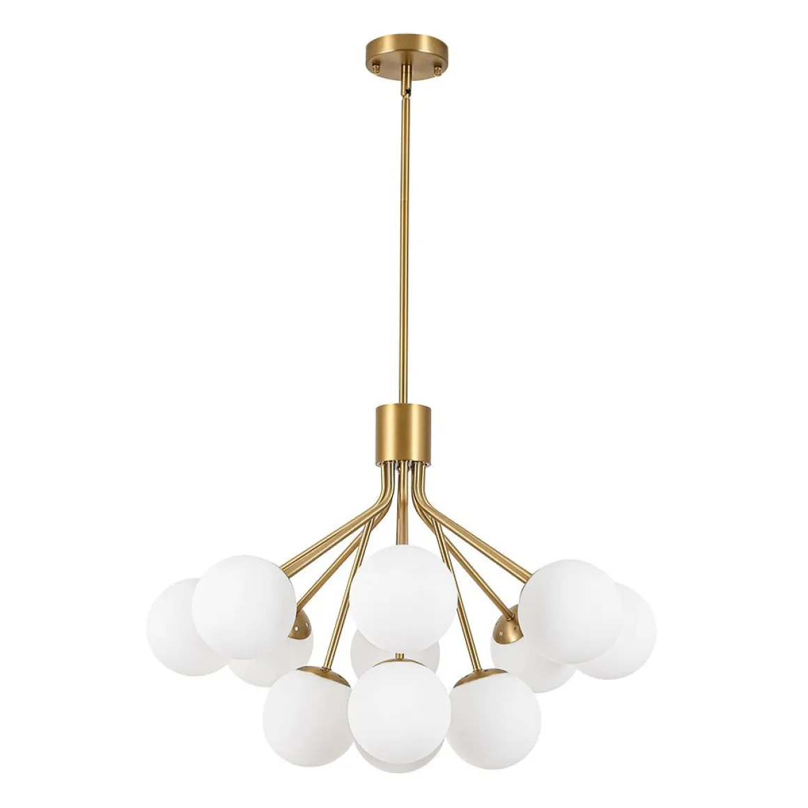 Bouquet Tiered Sputnik Pendant Frosted Glass Bubble Chandelier