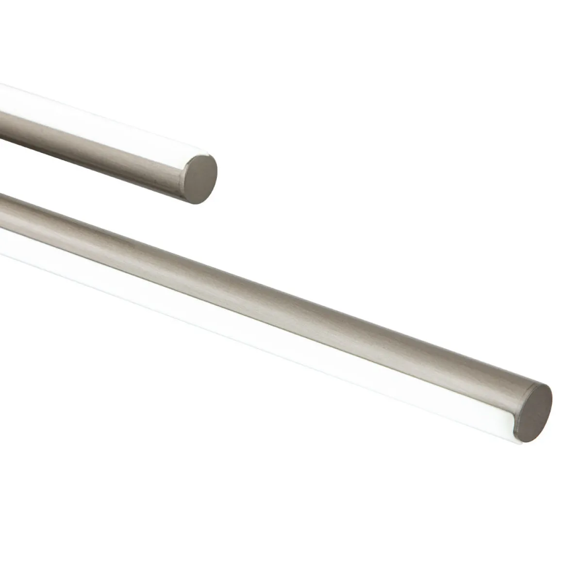 Contemporary Dimmable Linear LED Semi Flush Mount Light