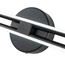 Contemporary Dimmable Linear LED Semi Flush Mount Light