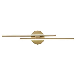 Contemporary Dimmable Linear LED Semi Flush Mount Light