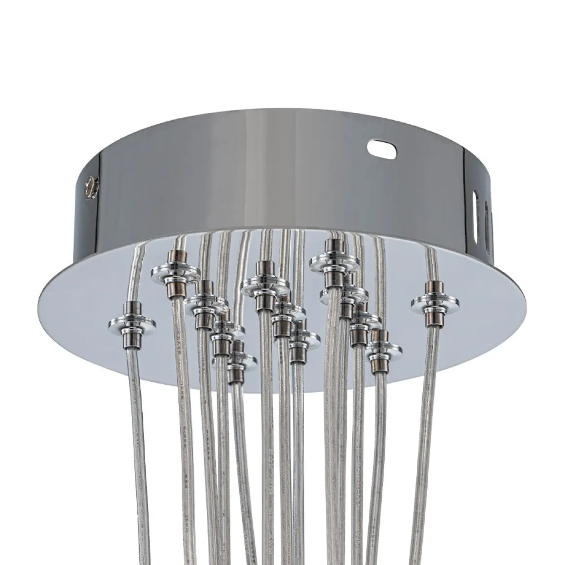 Dimmable Cluster Sculpture Texture Glass Globe Bubble Chandelier