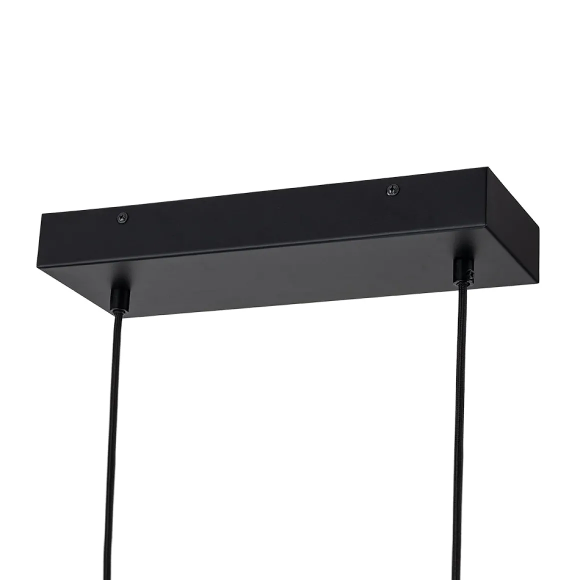 Dimmable LED Rustic Linear Oak Wood Kitchen Island Pendant