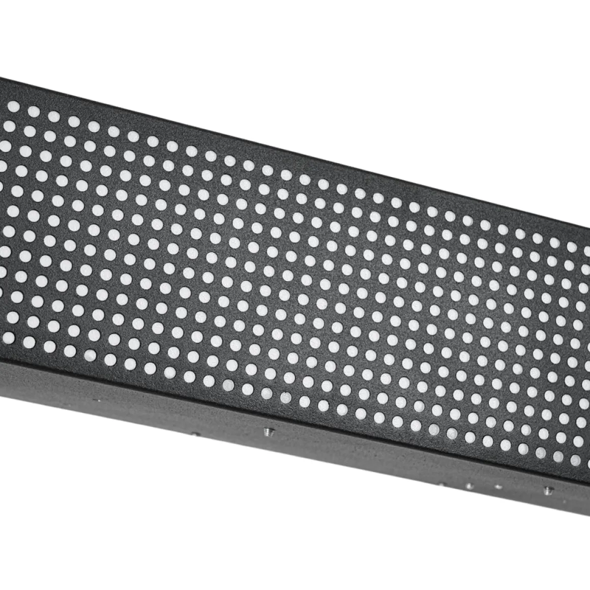 Farmhouse Black Mesh Wood Dimmable LED Oval Ceiling Light