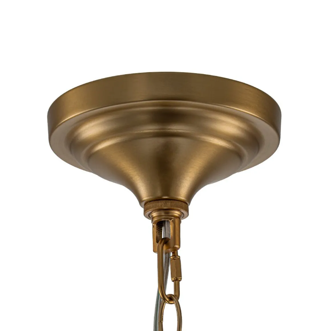 French Farmhouse 1-Light Glass Bell Kitchen Pendant Light