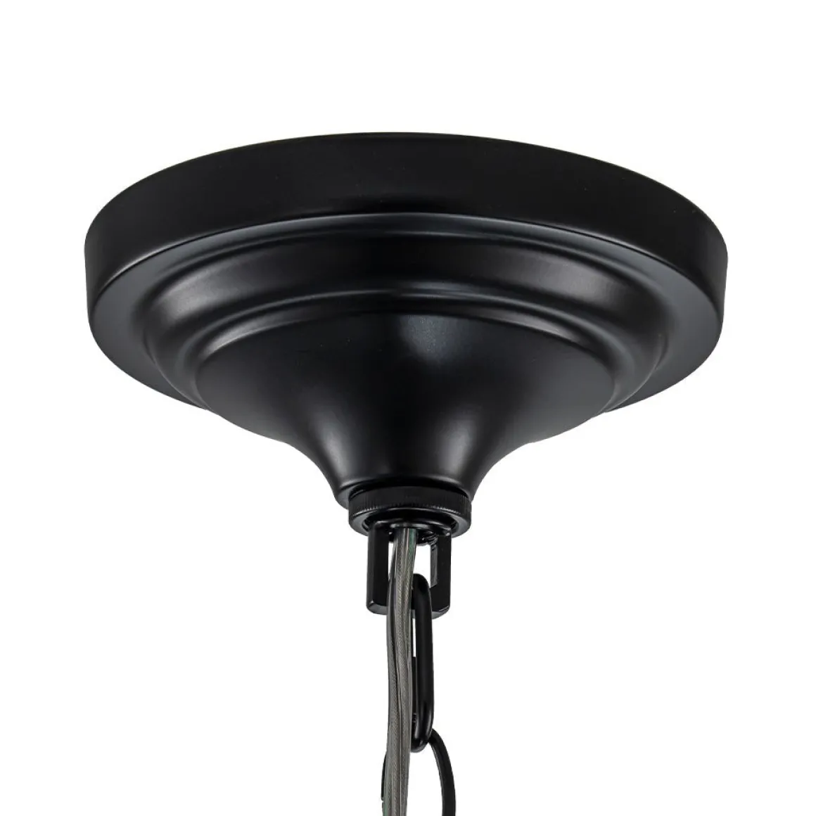 French Farmhouse 1-Light Glass Bell Kitchen Pendant Light