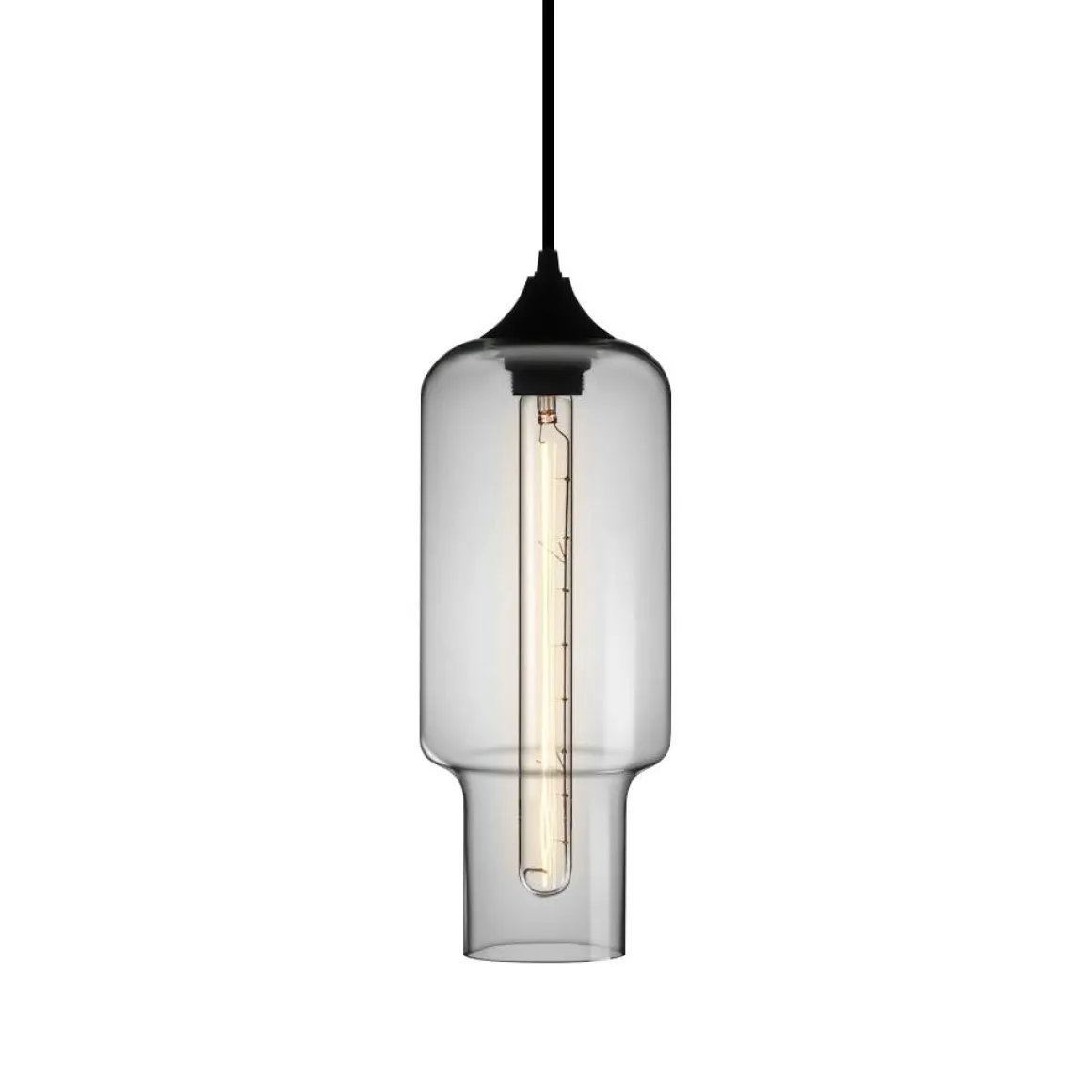 Glass Linear 3-light Island Pendant
