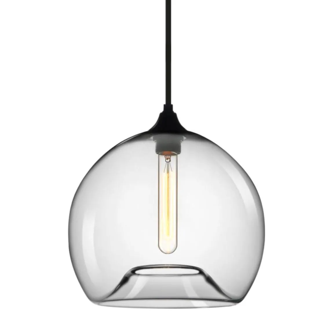 Glass Linear 3-light Island Pendant