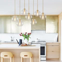 Globe Cluster Kitchen Island Pendant Light
