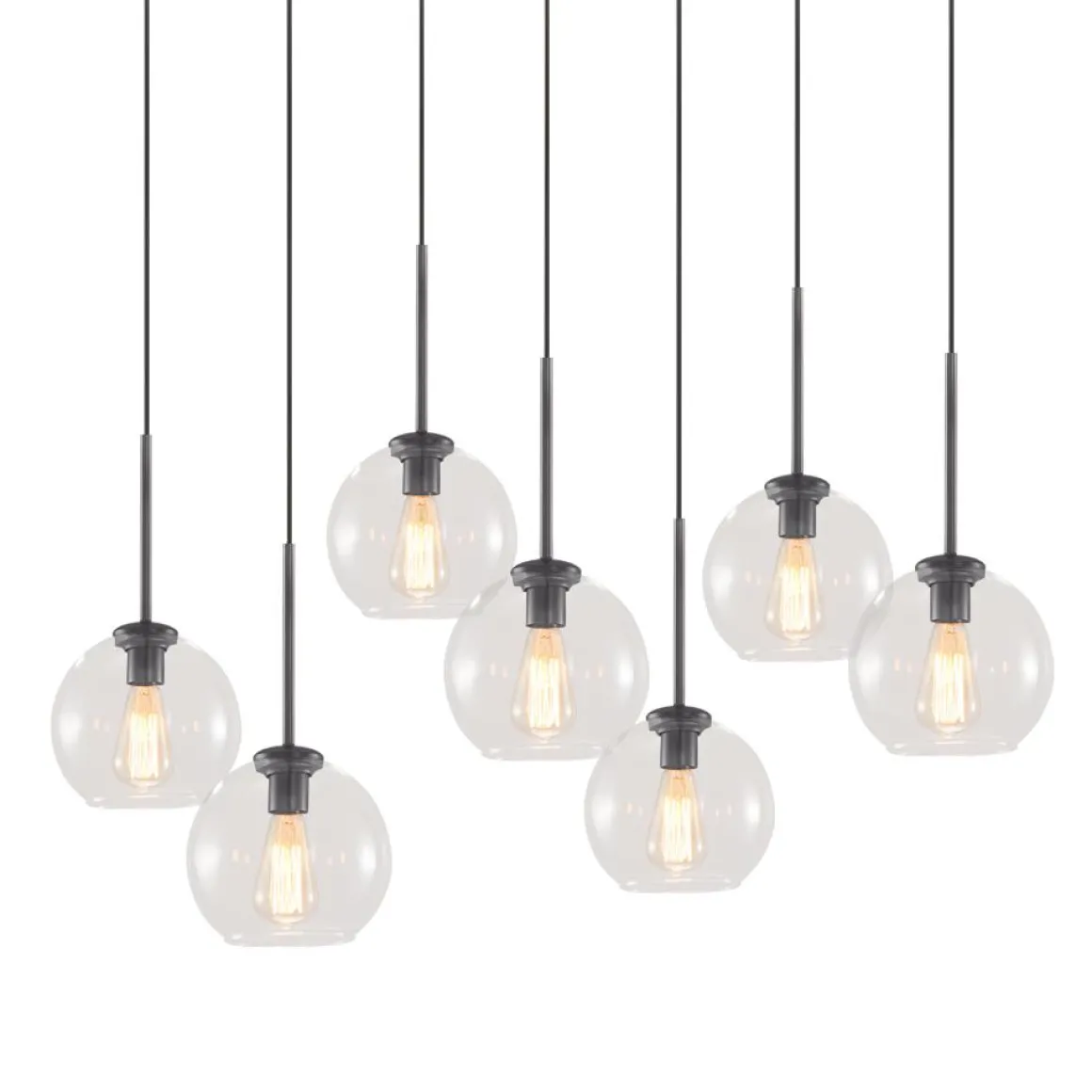 Globe Cluster Kitchen Island Pendant Light
