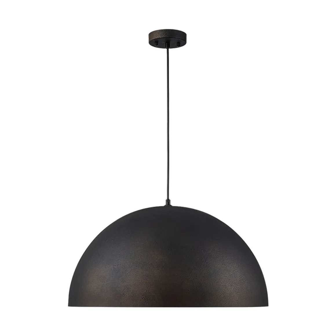 Industrial Oversized Large Metal Dome Pendant Light