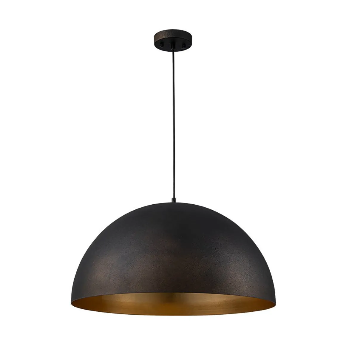 Industrial Oversized Large Metal Dome Pendant Light