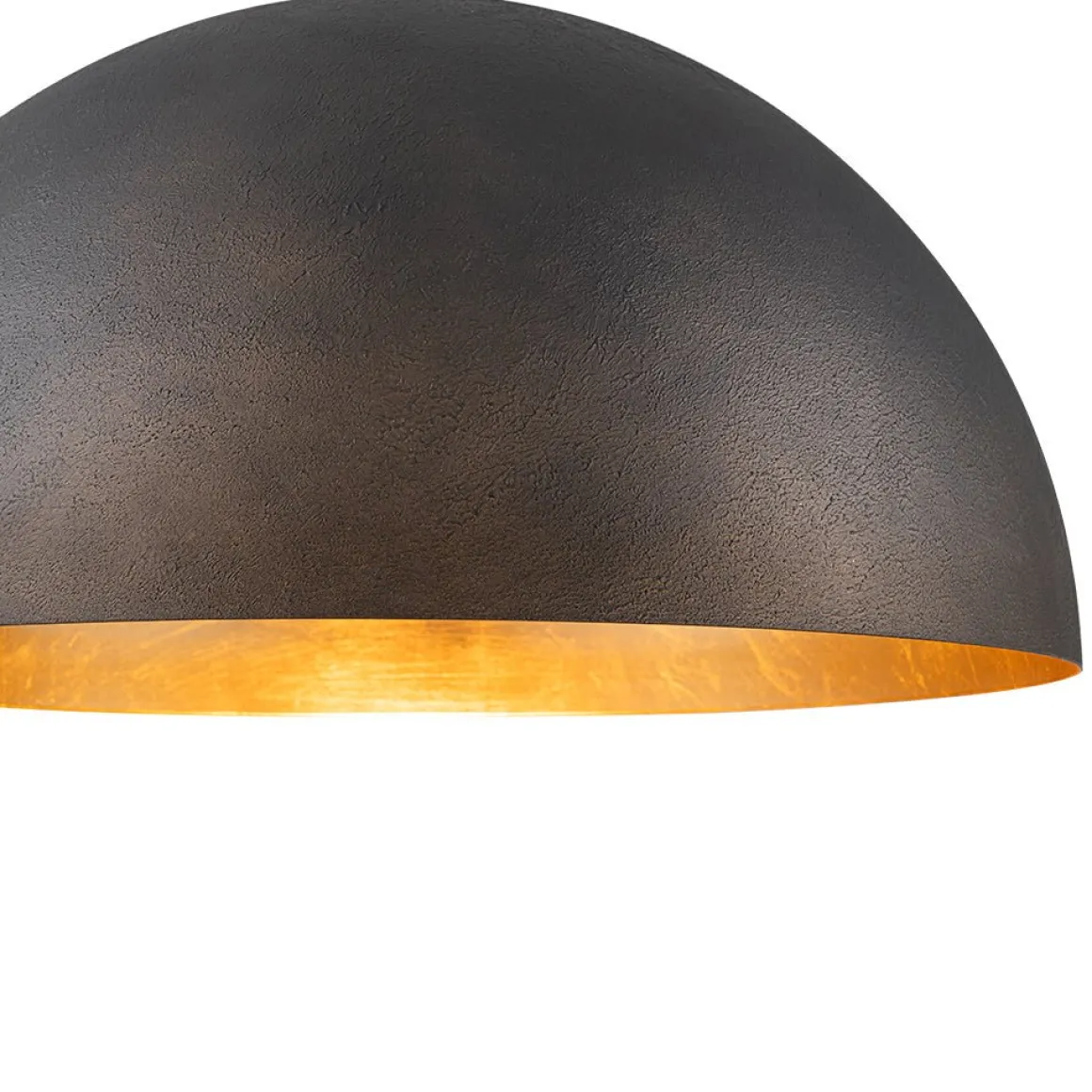 Industrial Oversized Large Metal Dome Pendant Light