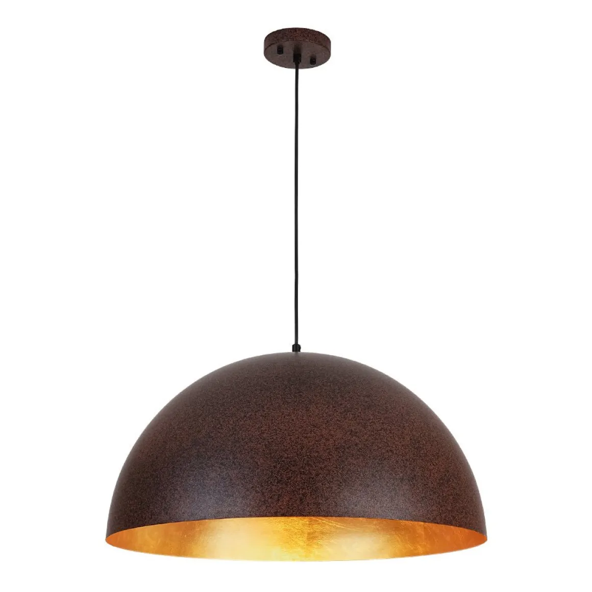 Industrial Oversized Large Metal Dome Pendant Light