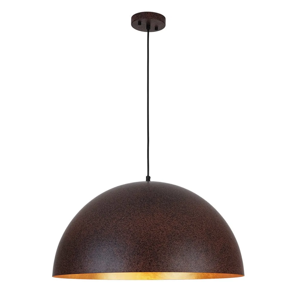Industrial Oversized Large Metal Dome Pendant Light