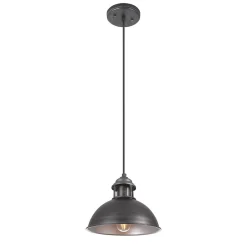 Industrial Single Pot Lid Dome Pendant