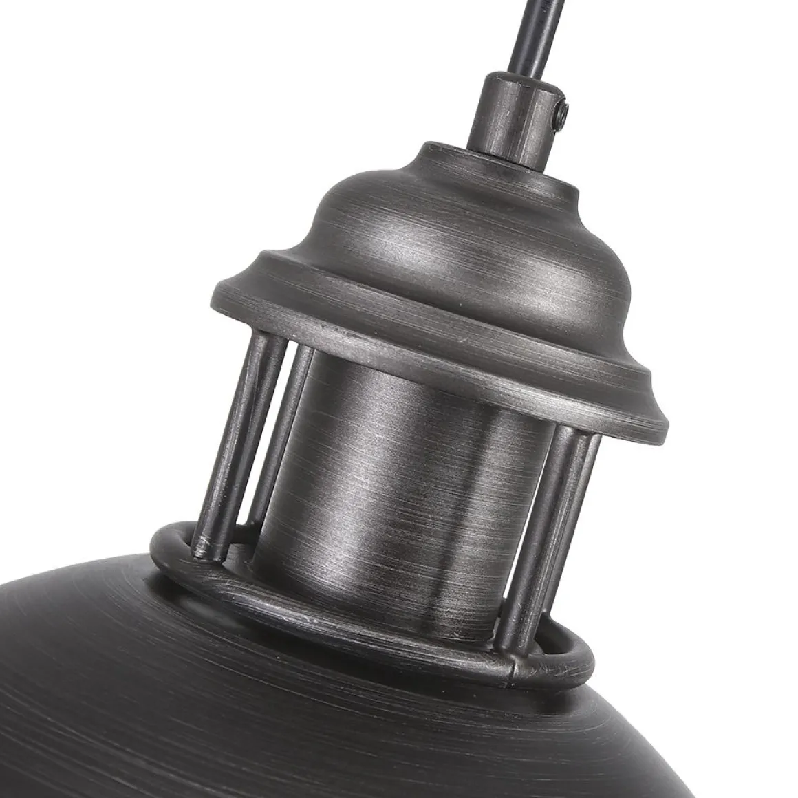Industrial Single Pot Lid Dome Pendant