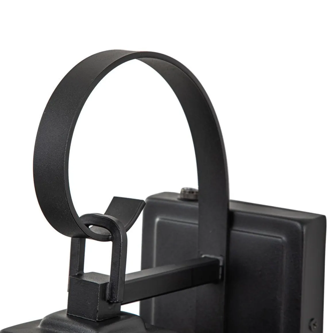IP23 Matte Black Farmhouse 3-Light Lantern Outdoor Wall Light