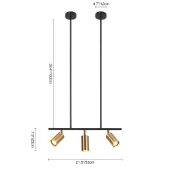Kitchen Island Linear Pendant Track Lighting