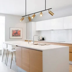 Kitchen Island Linear Pendant Track Lighting