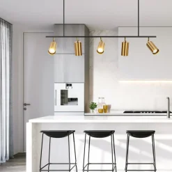 Kitchen Island Linear Pendant Track Lighting