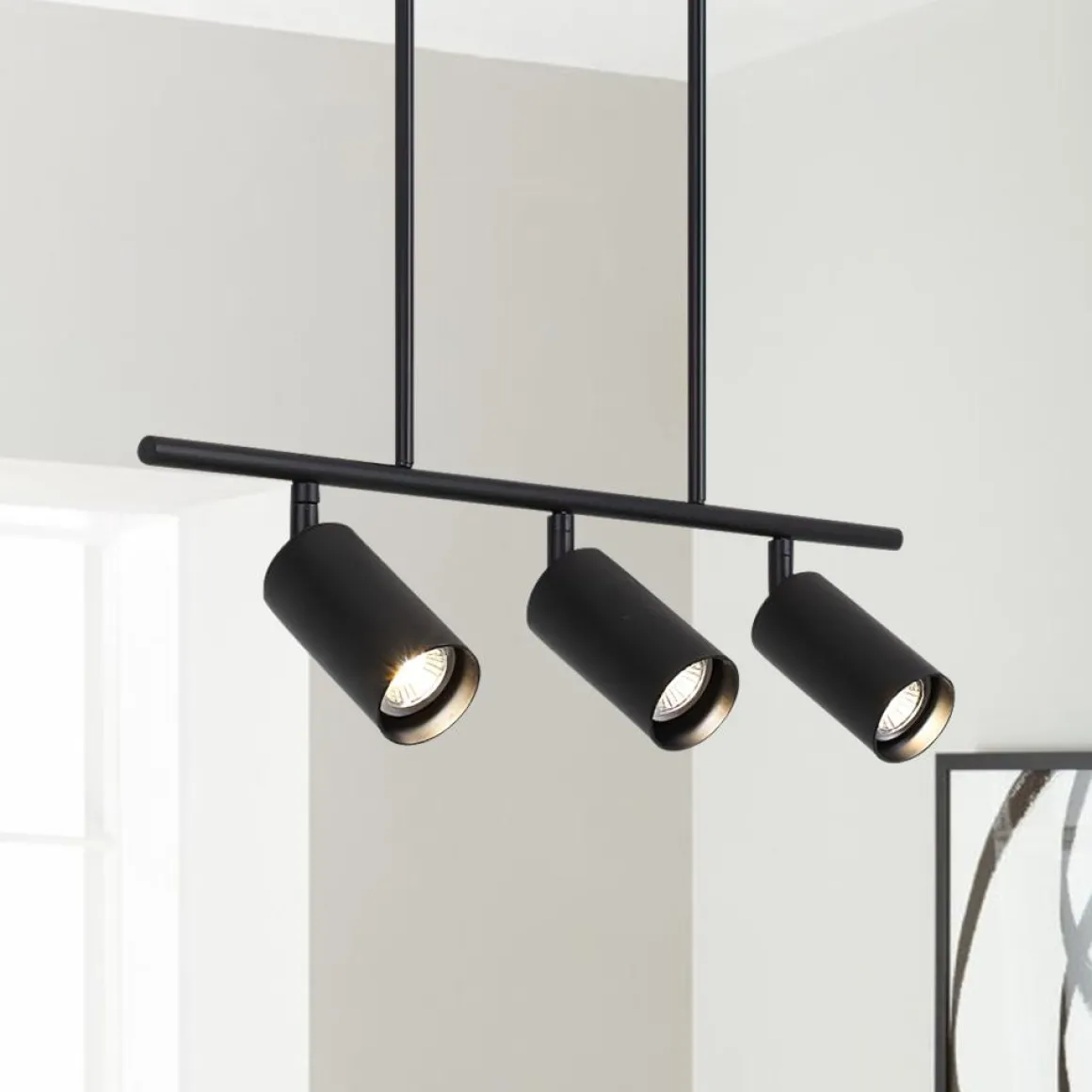 Kitchen Island Linear Pendant Track Lighting