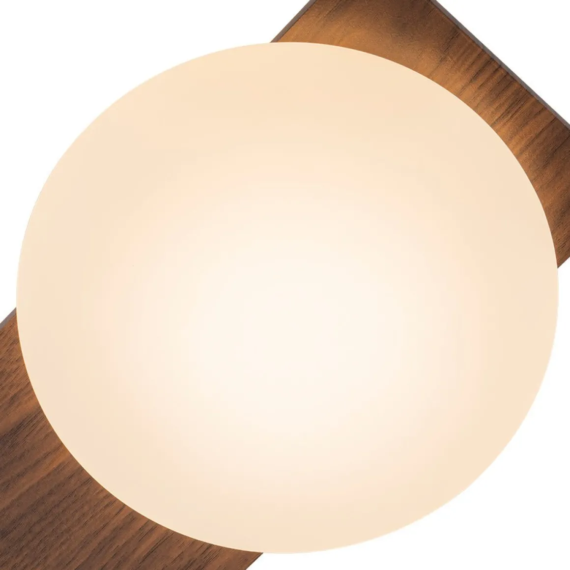 3-Light Dimmable LED Rustic Linear Flush Mount Light