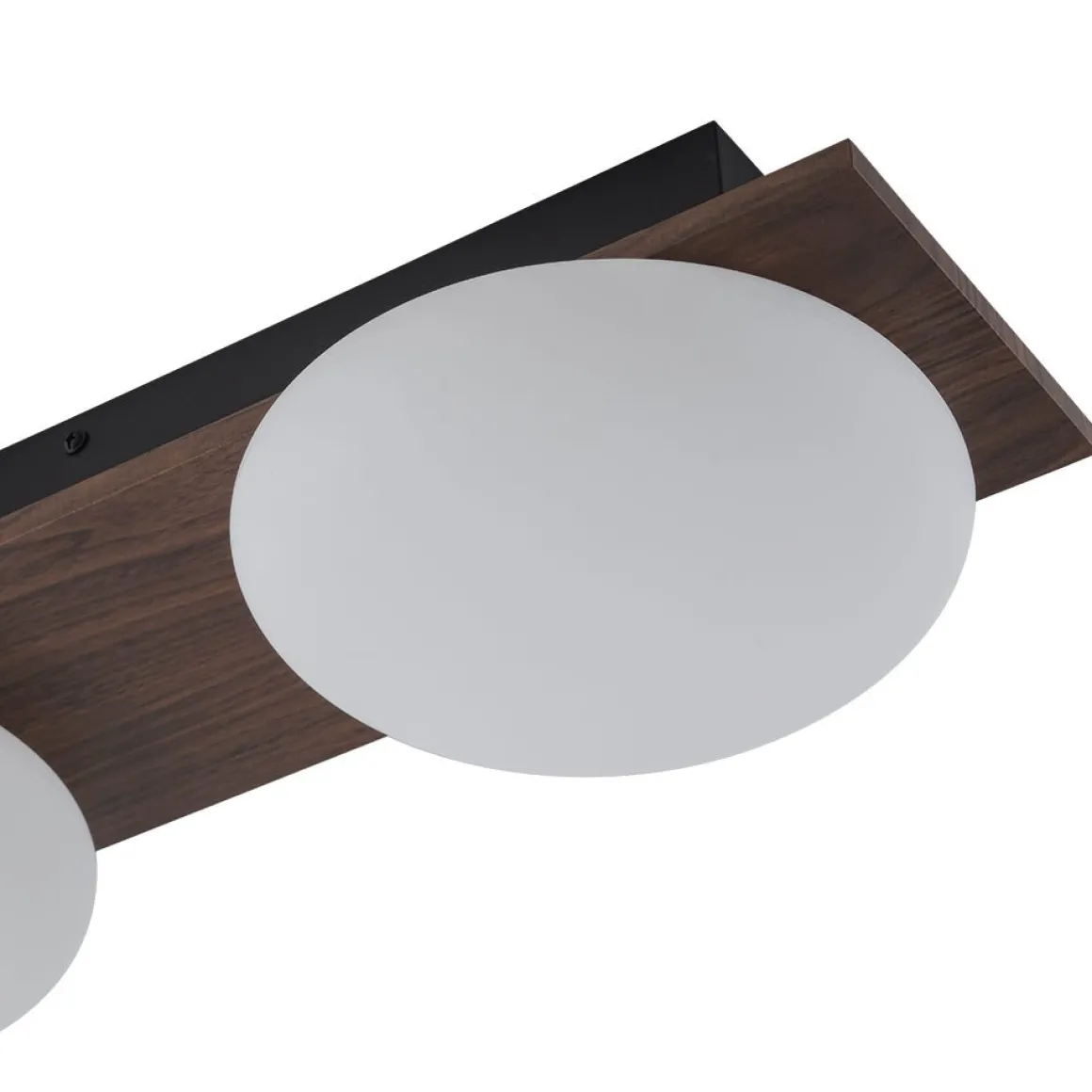 3-Light Dimmable LED Rustic Linear Flush Mount Light