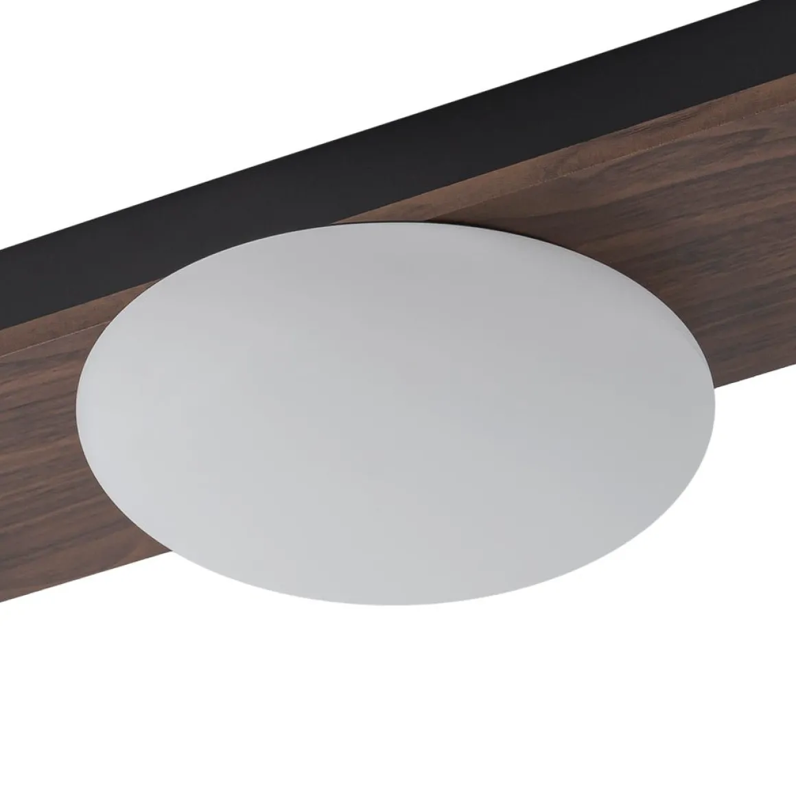 3-Light Dimmable LED Rustic Linear Flush Mount Light