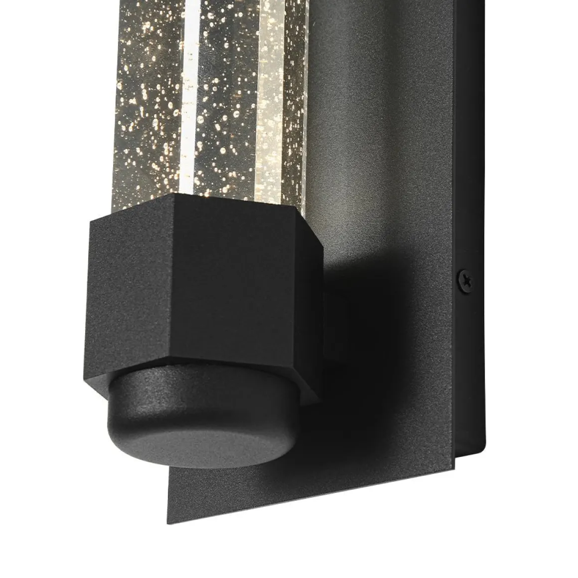 Linear Clear bubble Crystal Tube Dimmable LED Wall Lamp
