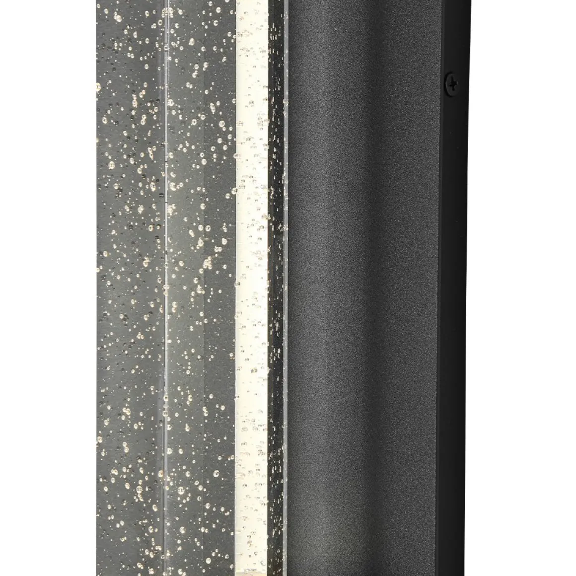 Linear Clear bubble Crystal Tube Dimmable LED Wall Lamp