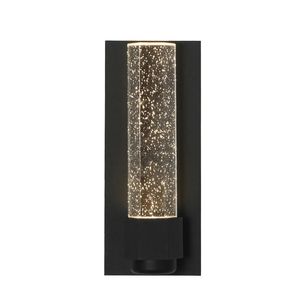 Linear Clear bubble Crystal Tube Dimmable LED Wall Lamp