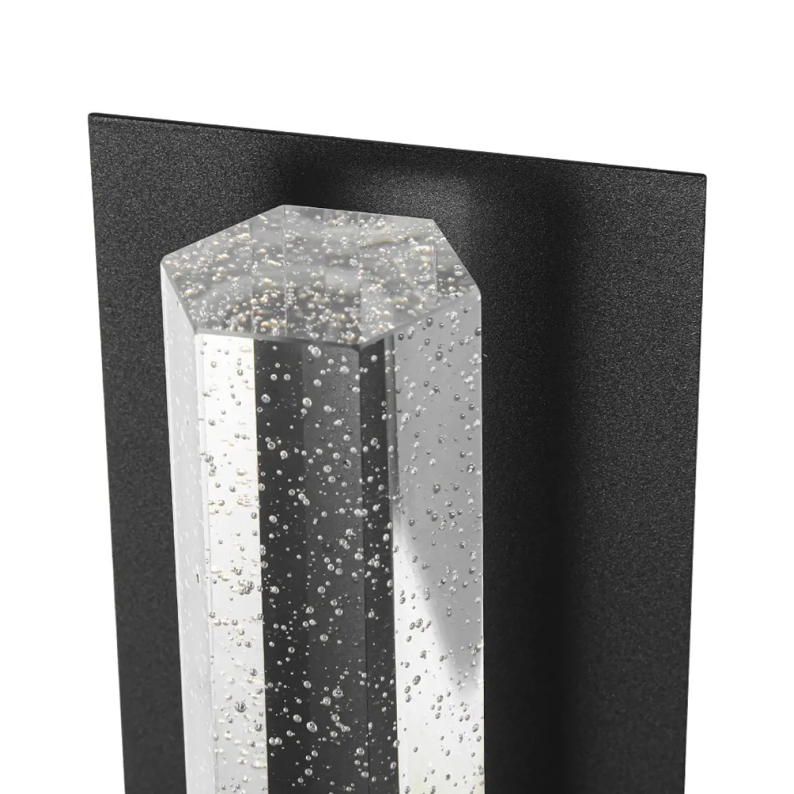 Linear Clear bubble Crystal Tube Dimmable LED Wall Lamp