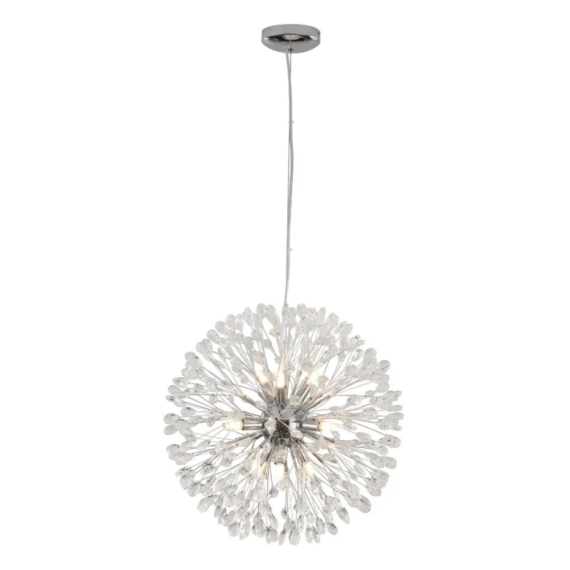 Luxury Bloom Dandelion Crystal Firework Chandelier