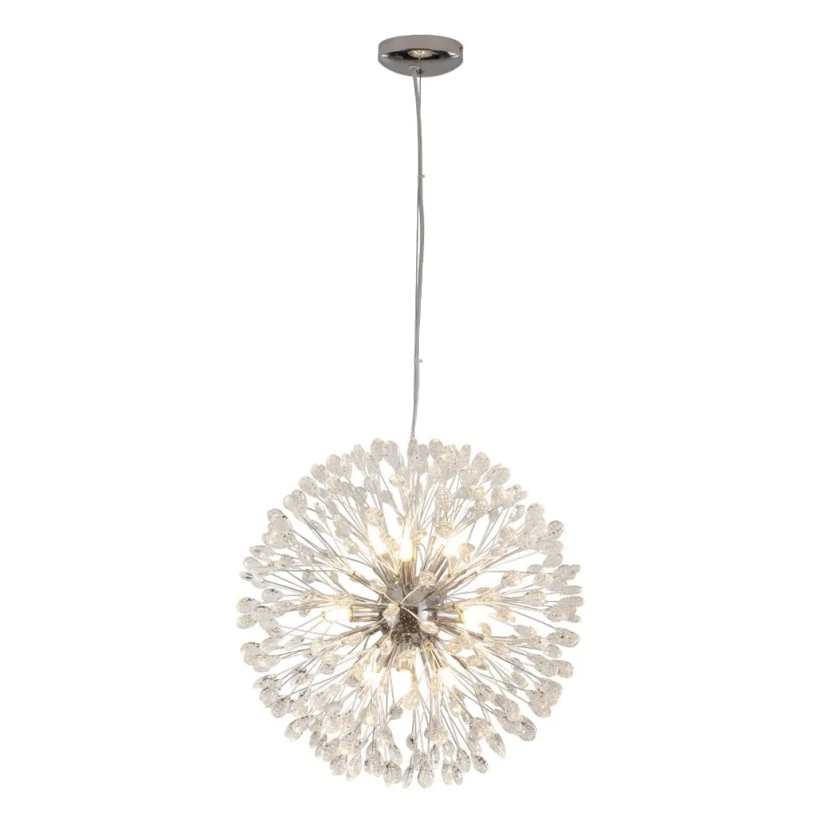 Luxury Bloom Dandelion Crystal Firework Chandelier