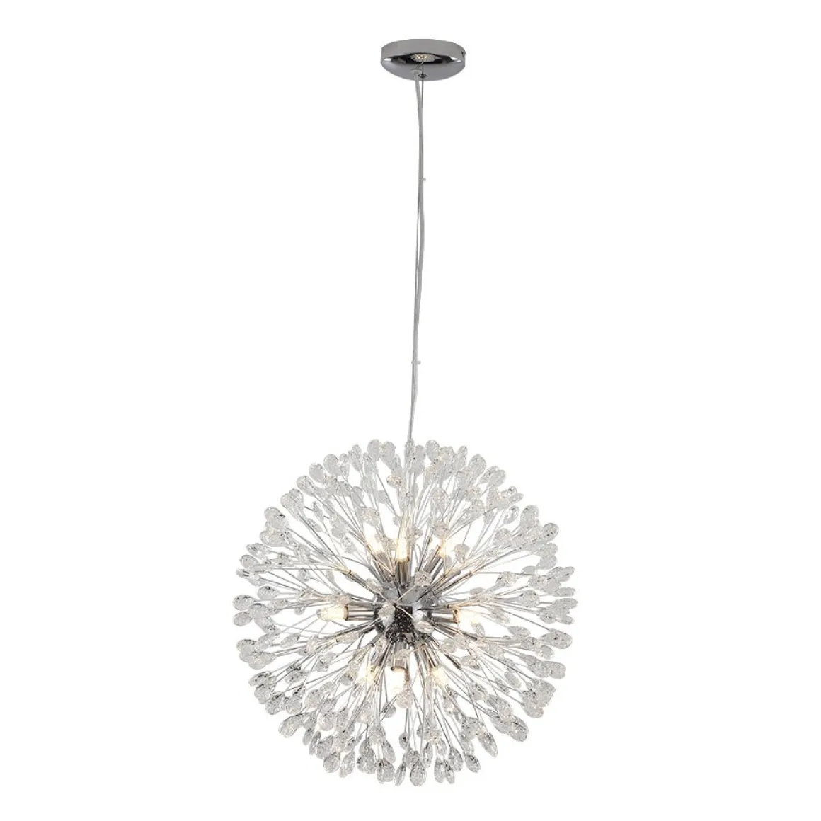 Luxury Bloom Dandelion Crystal Firework Chandelier