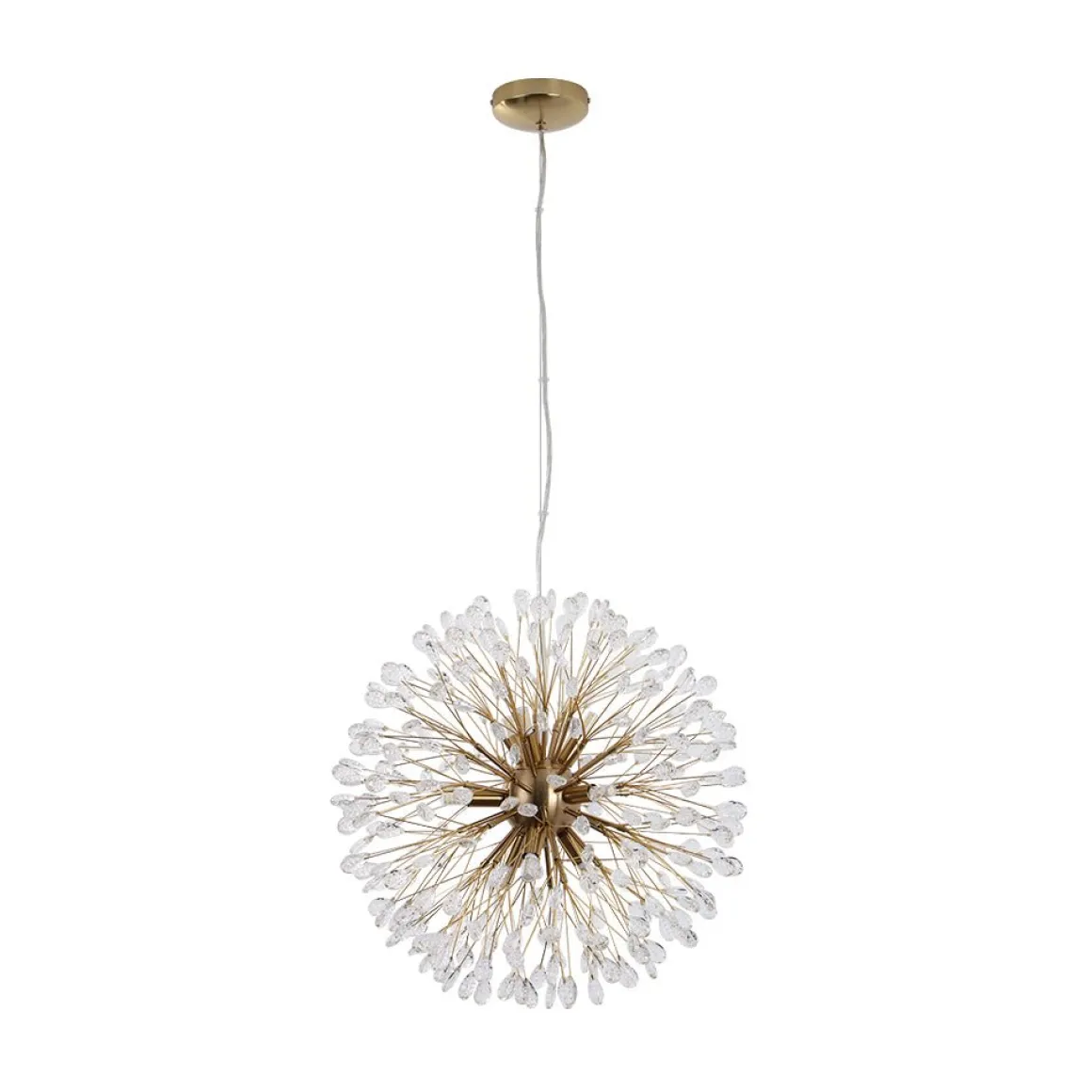 Luxury Bloom Dandelion Crystal Firework Chandelier