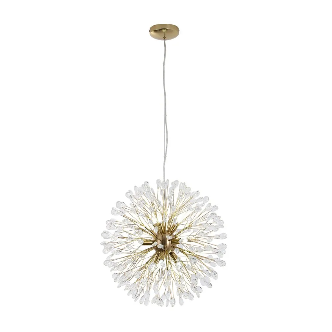 Luxury Bloom Dandelion Crystal Firework Chandelier