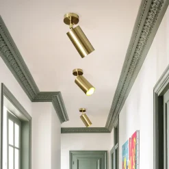 Mid-century 1-light Ceiling Spotlight