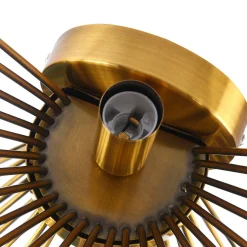 Mid Century 2-Light Sunburst Wall Sconce