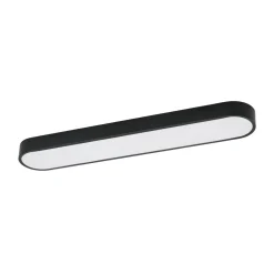 Minimalist Long Oval Dimmable LED Flush Mount Ceiling Light
