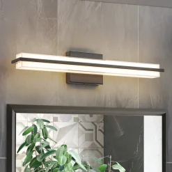 Minimalist Rectangle Dimmable LED Vanity Wall Light