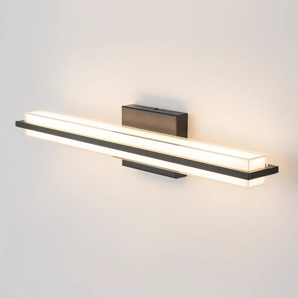 Minimalist Rectangle Dimmable LED Vanity Wall Light