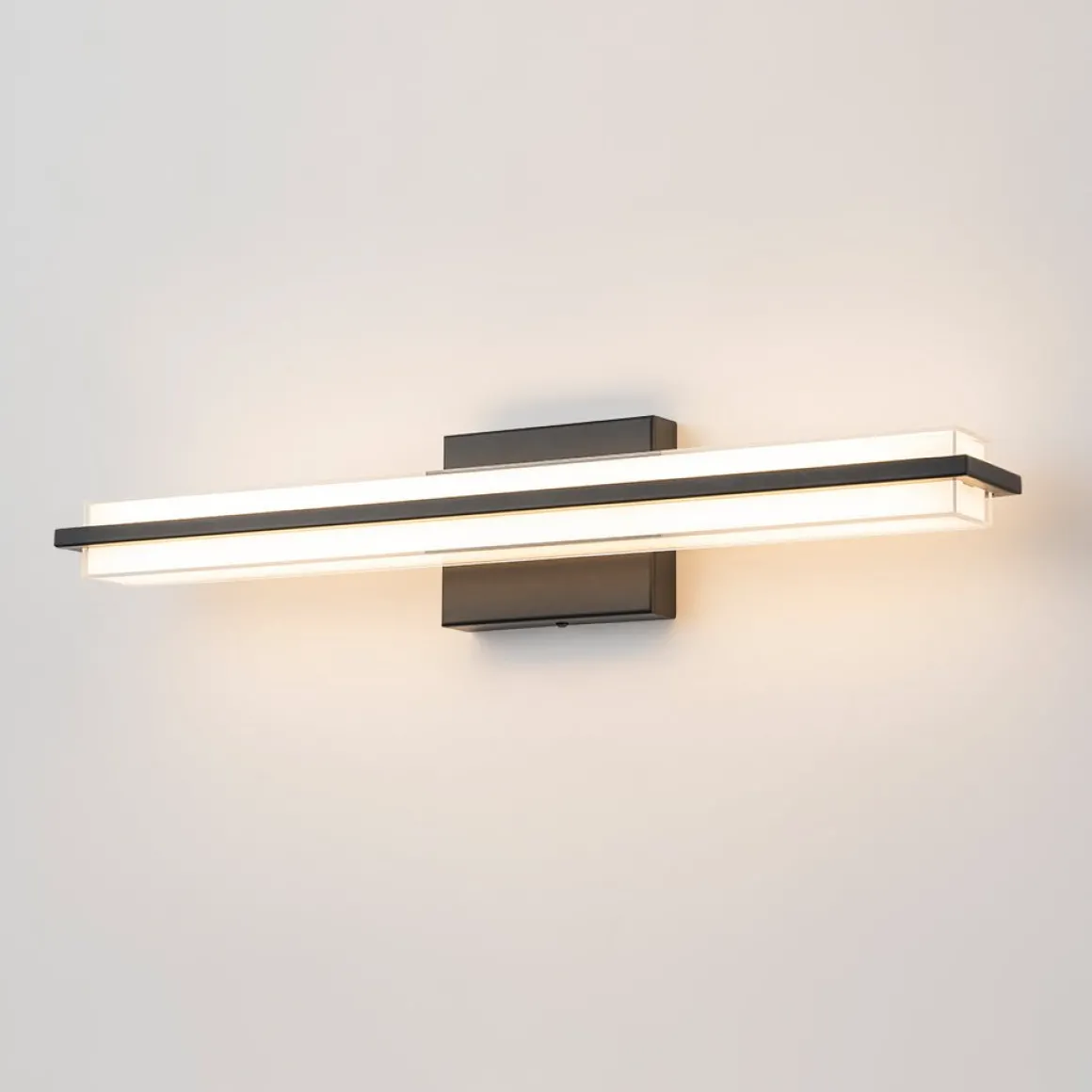 Minimalist Rectangle Dimmable LED Vanity Wall Light
