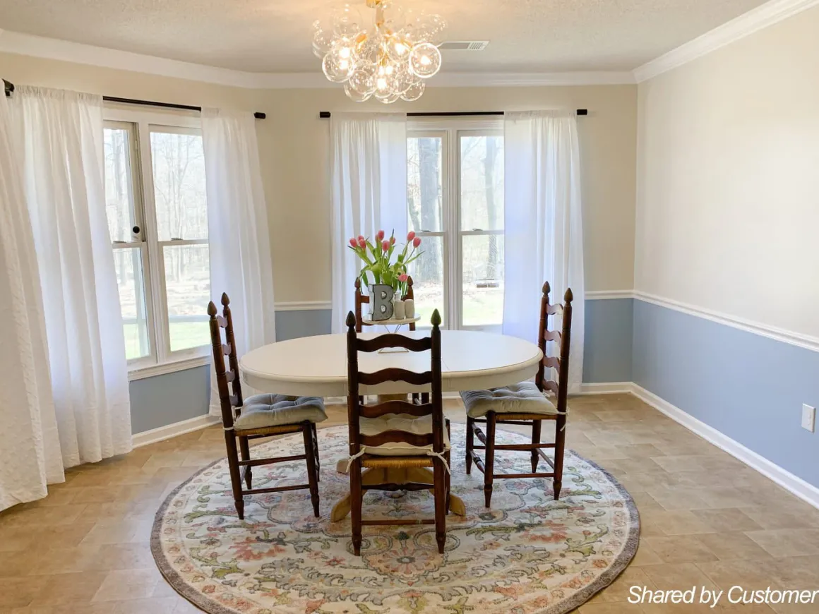 Modern Cluster Glass Bubble Chandelier / Semi Flush
