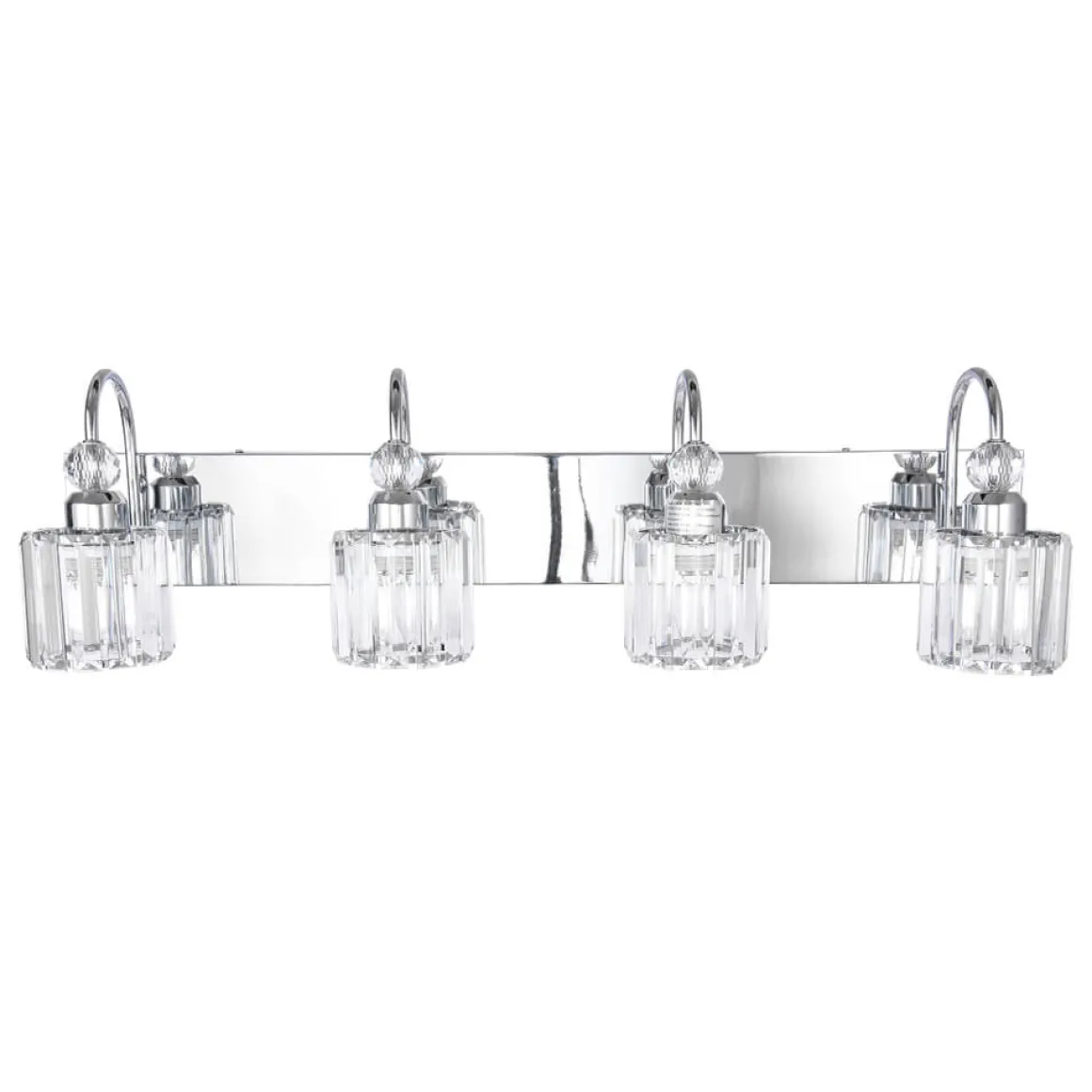 Modern Crystal Vanity Wall Sconce