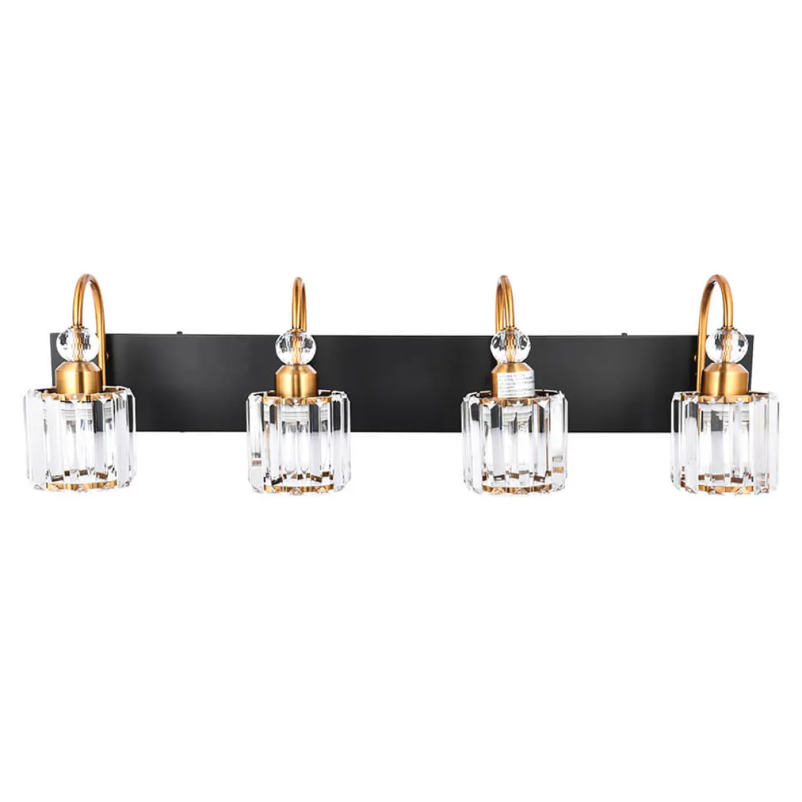 Modern Crystal Vanity Wall Sconce
