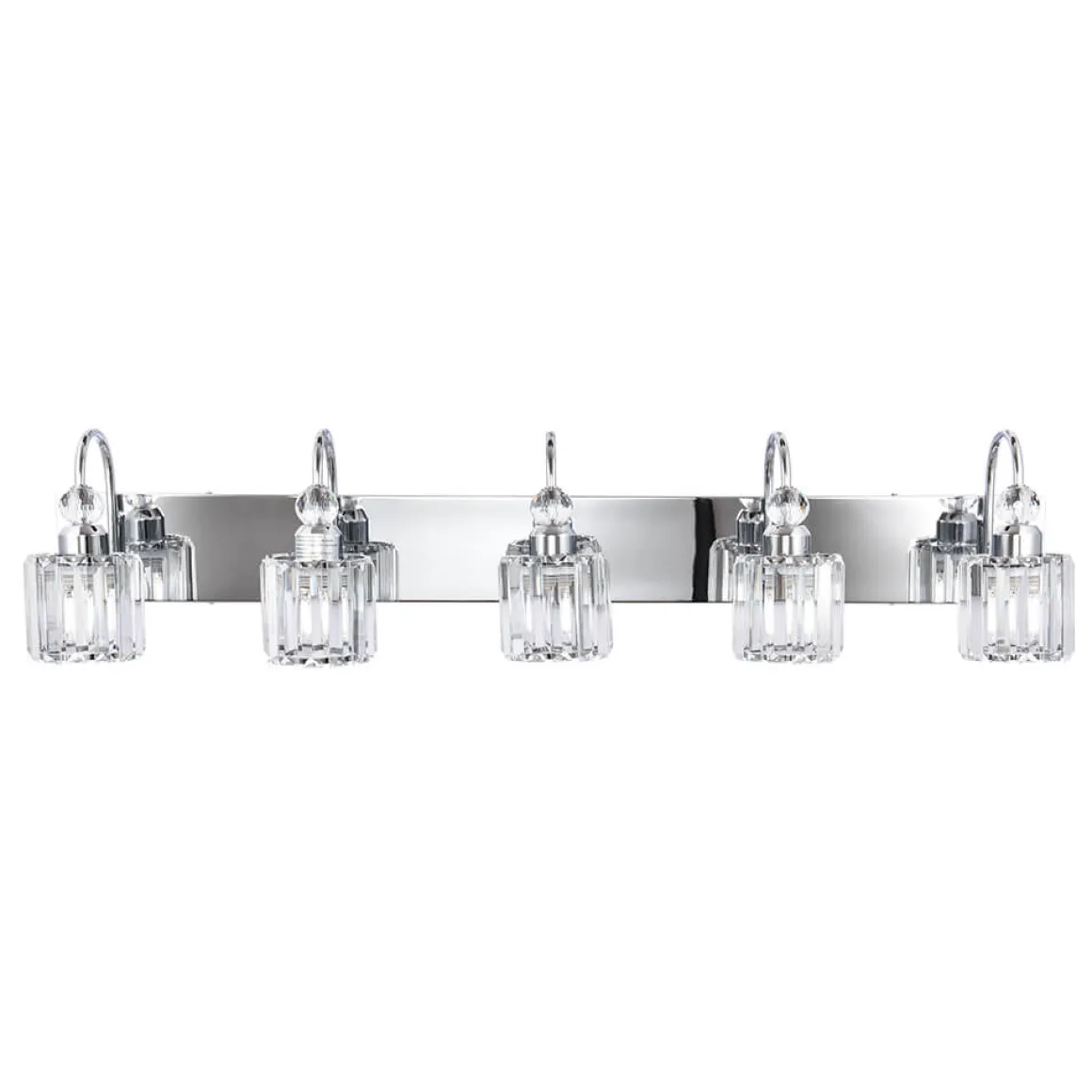 Modern Crystal Vanity Wall Sconce