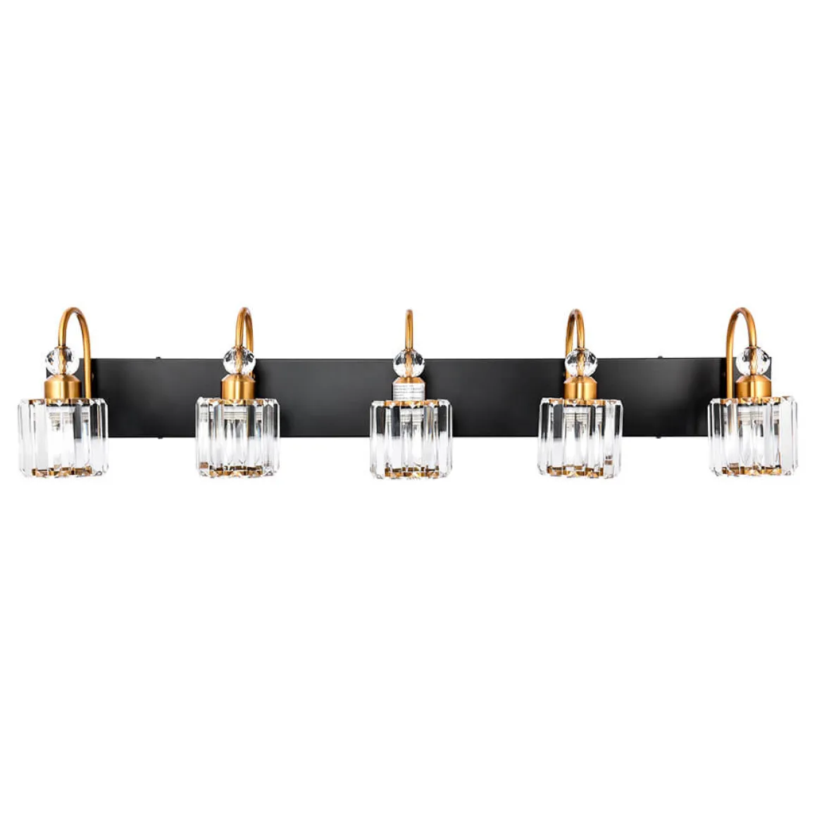 Modern Crystal Vanity Wall Sconce